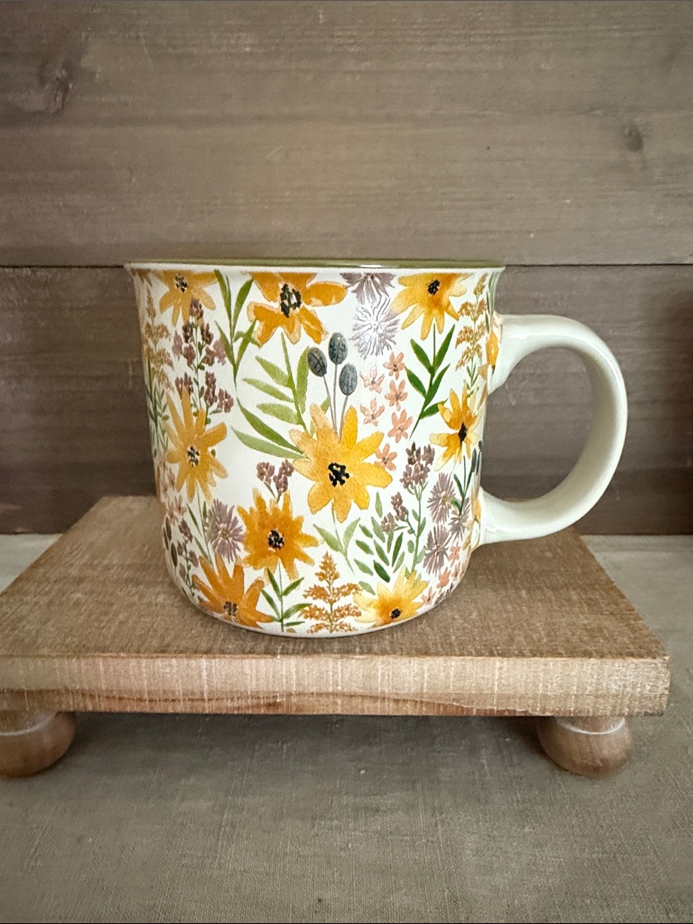 Bella Floral Ceramic Large Coffee Mug